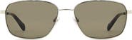 Fossil 58mm Rectangular Sunglasses