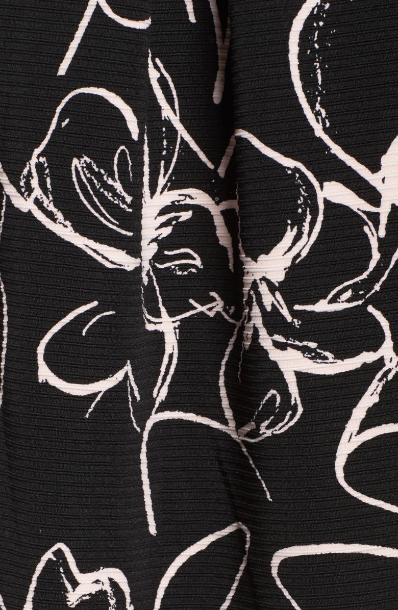 Gabby Skye Print Fit & Flare Dress, Alternate, color, 