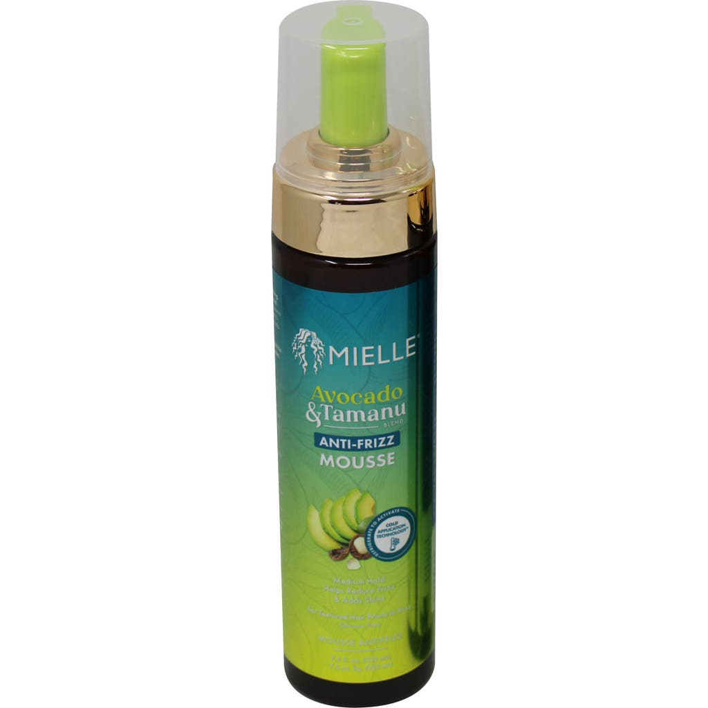 Mielle Avocado & Tamanu Anti-frizz Mousse In No Color