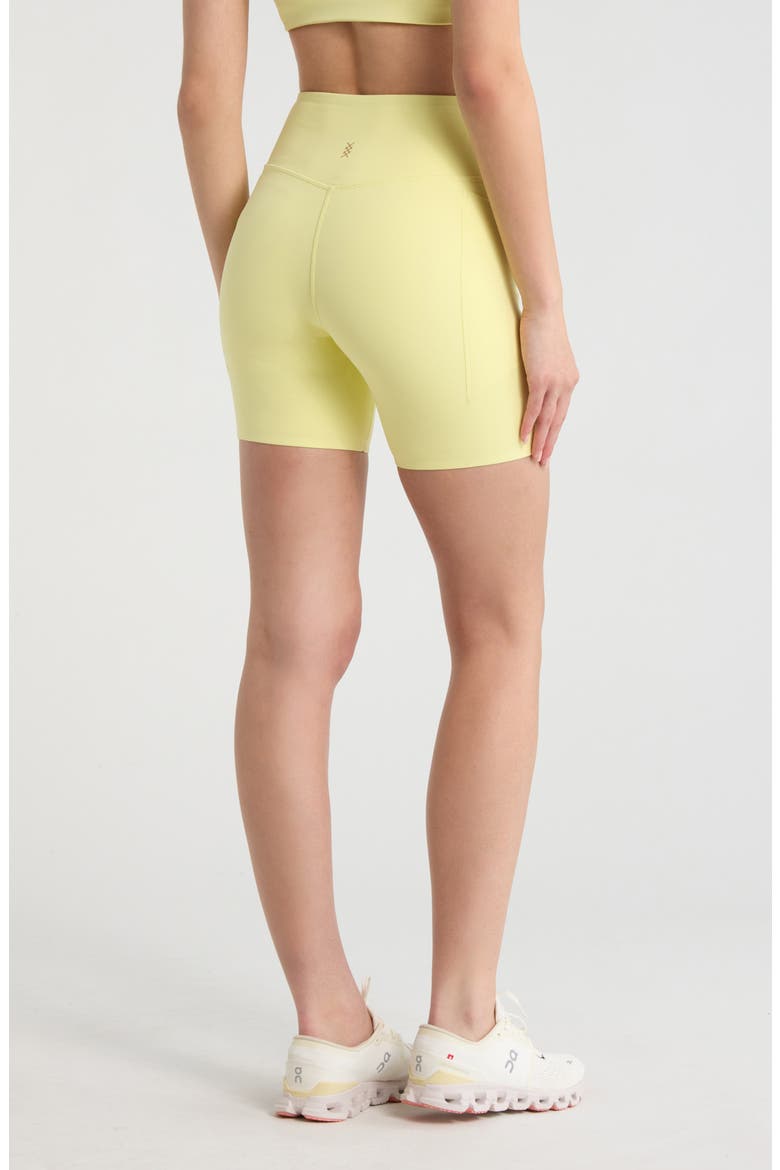 Revive Pocket Bike Shorts, Alternate, color, LEMON LIME