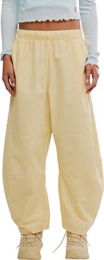 Free People FP Movement Game Day High Rise Barrel Leg Pants