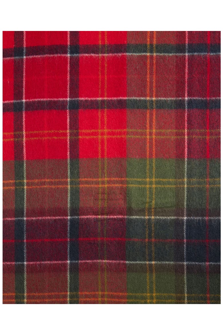 Serena Tartan Lambswool Scarf, Alternate, color, CARDINAL/ CLASSIC TARTAN