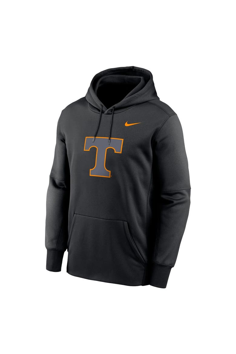 Men's Nike Black Tennessee Volunteers Color Pop Performance Fleece Pullover Hoodie, Alternate, color, Black