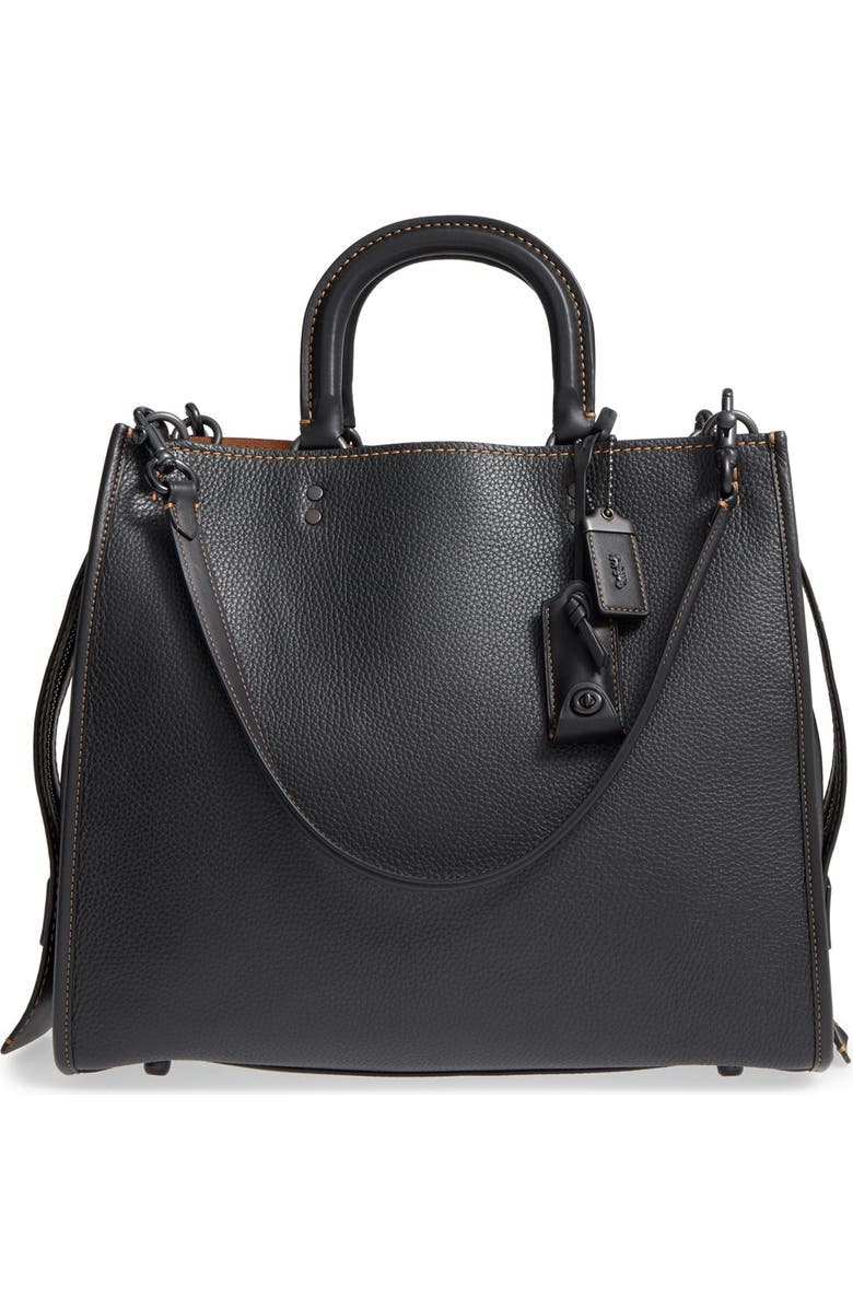 COACH 1941 'Rogue 36' Leather Satchel, Main, color,
