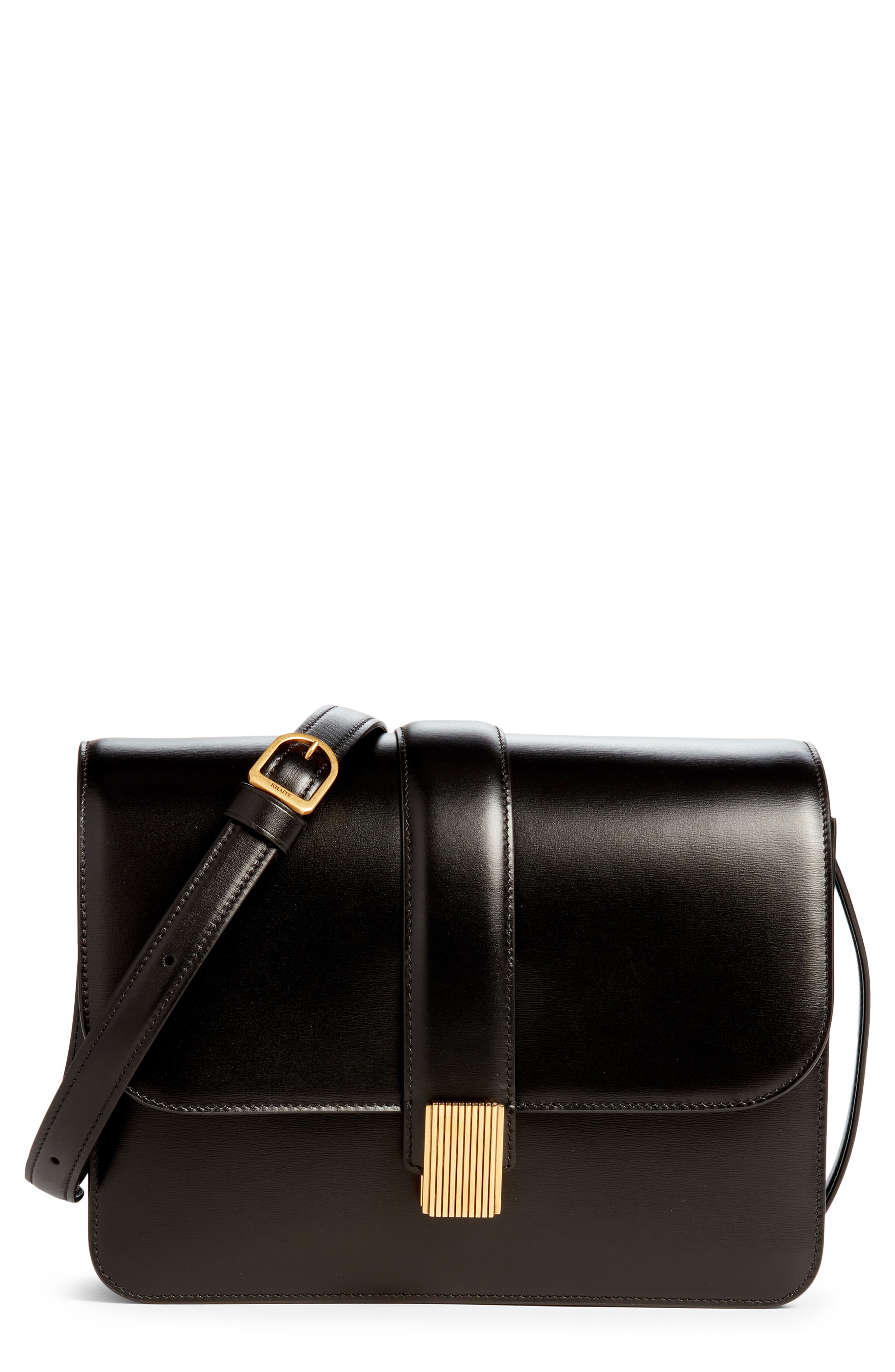 Khaite Blake Crossbody Bag, Main, color, Black