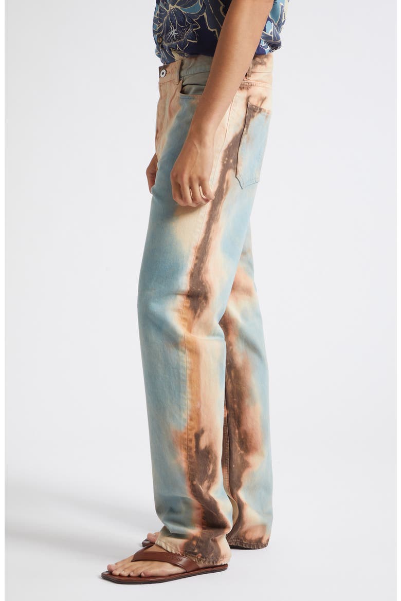 Straight Leg Jeans, Alternate, color, PEACH