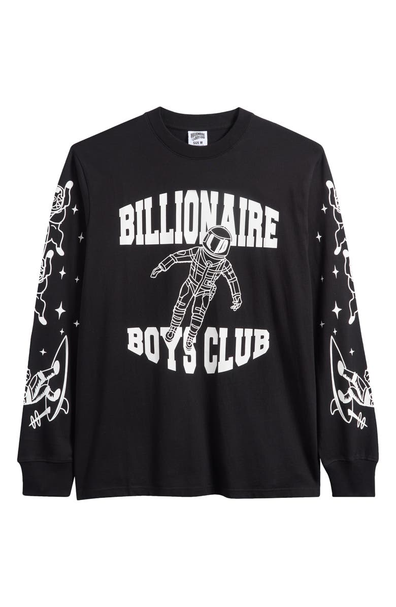 Billionaire Boys Club BB Gravity Astronaut Long Sleeve Graphic T-Shirt, Alternate, color, Black