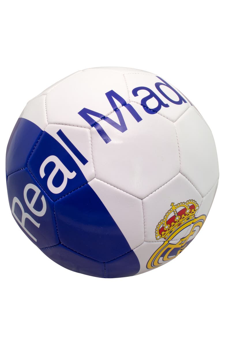 Pro Ball Official Real Madrid Soccer Ball, Size 5, Alternate, color, Multicolored