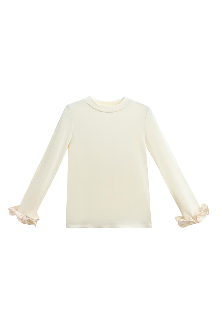 Structured Button-Up Shirt, Main, color, Ivory