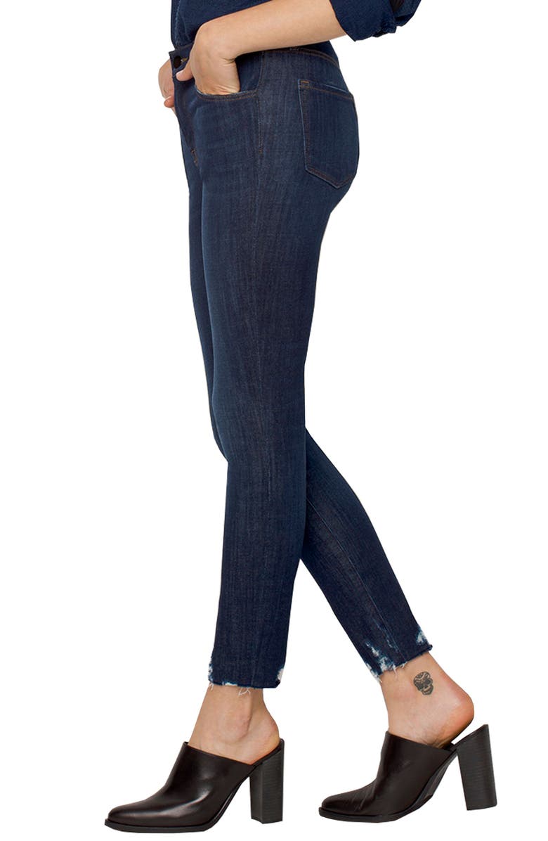 J Brand Alana High Waist Crop Skinny Jeans, Alternate, color, 