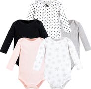 Hudson Baby Thermal Long Sleeve Bodysuits