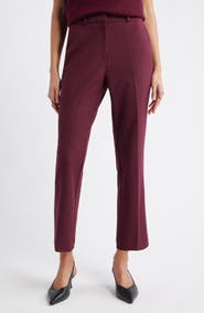 Nordstrom The Lena Slim Cropped Trousers