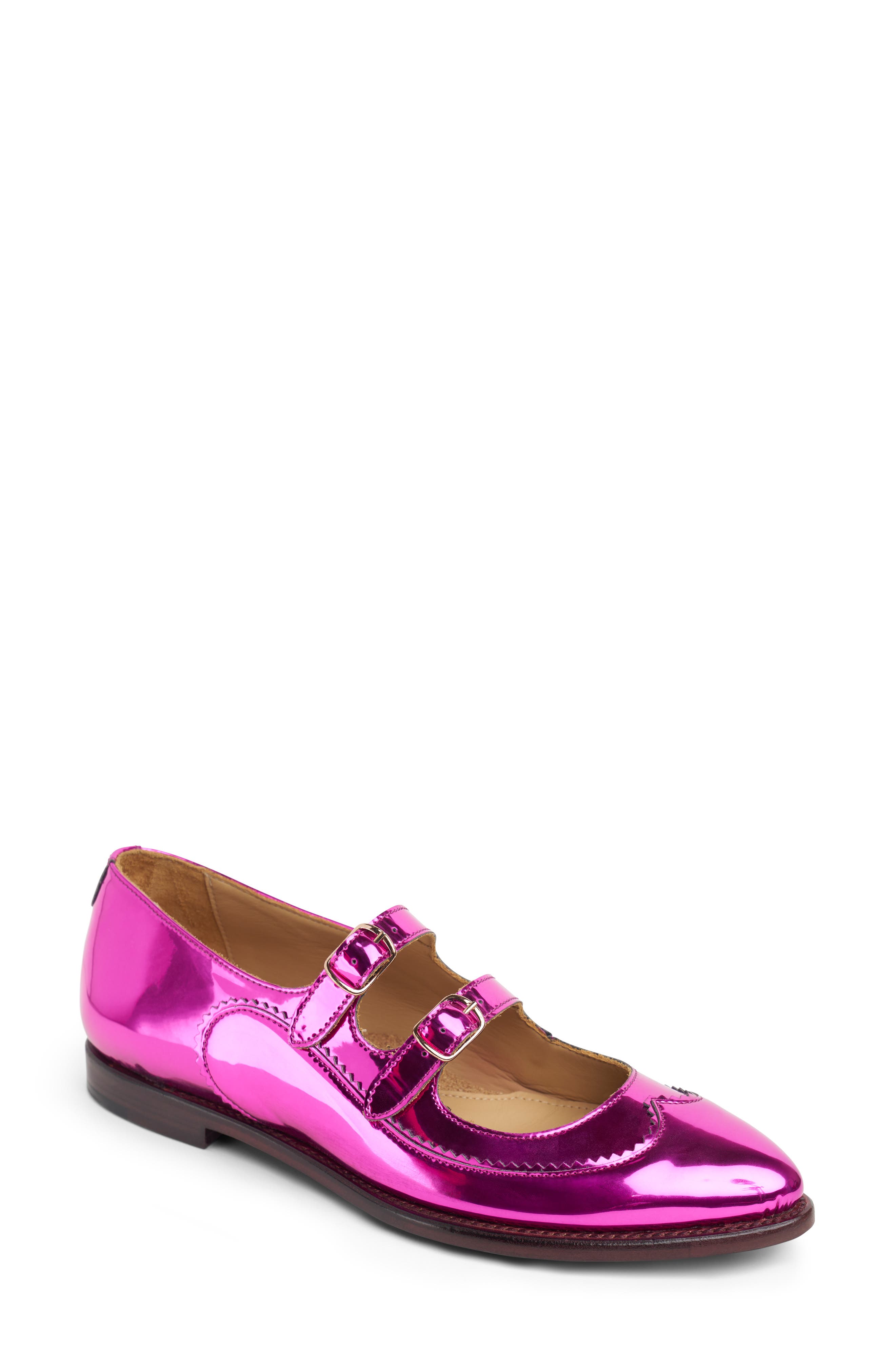 The Office of Angela Scott Miss Margo Wingtip Mary Jane, Main, color, Magenta