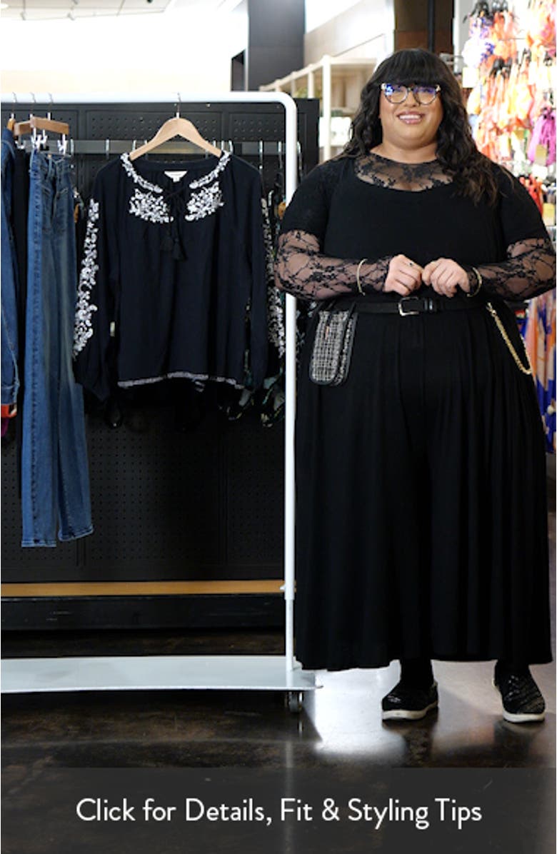 Embroidered Peasant Top, sales video thumbnail