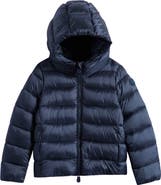 Save The Duck Kids' Bibi Channel Quilted Hooded Puffer Jacket