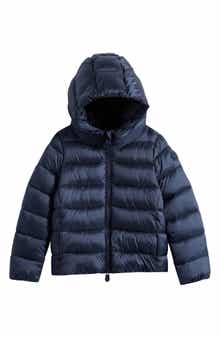 Kids' Bibi Channel Quilted Hooded Puffer Jacket
