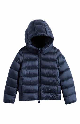 Kids' Bibi Channel Quilted Hooded Puffer Jacket