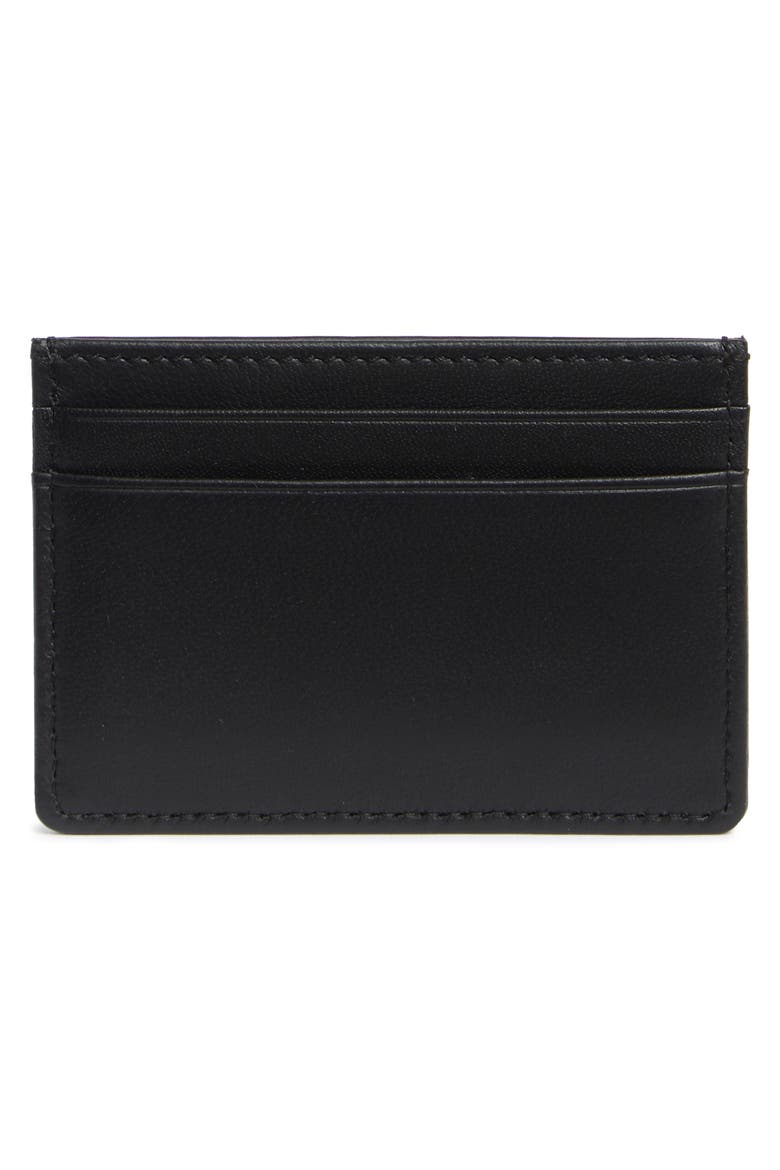 Laslo Leather Card Case, Alternate, color, BLK