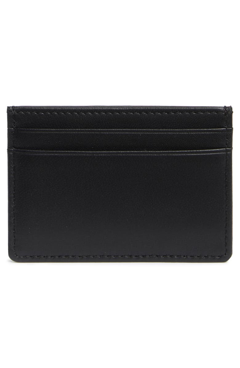 BOSS Laslo Leather Card Case, Alternate, color, Blk