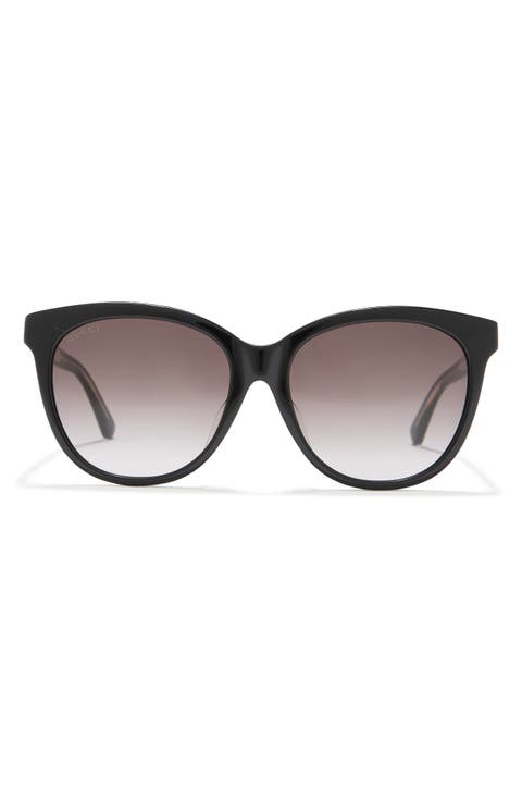 58mm Round Sunglasses