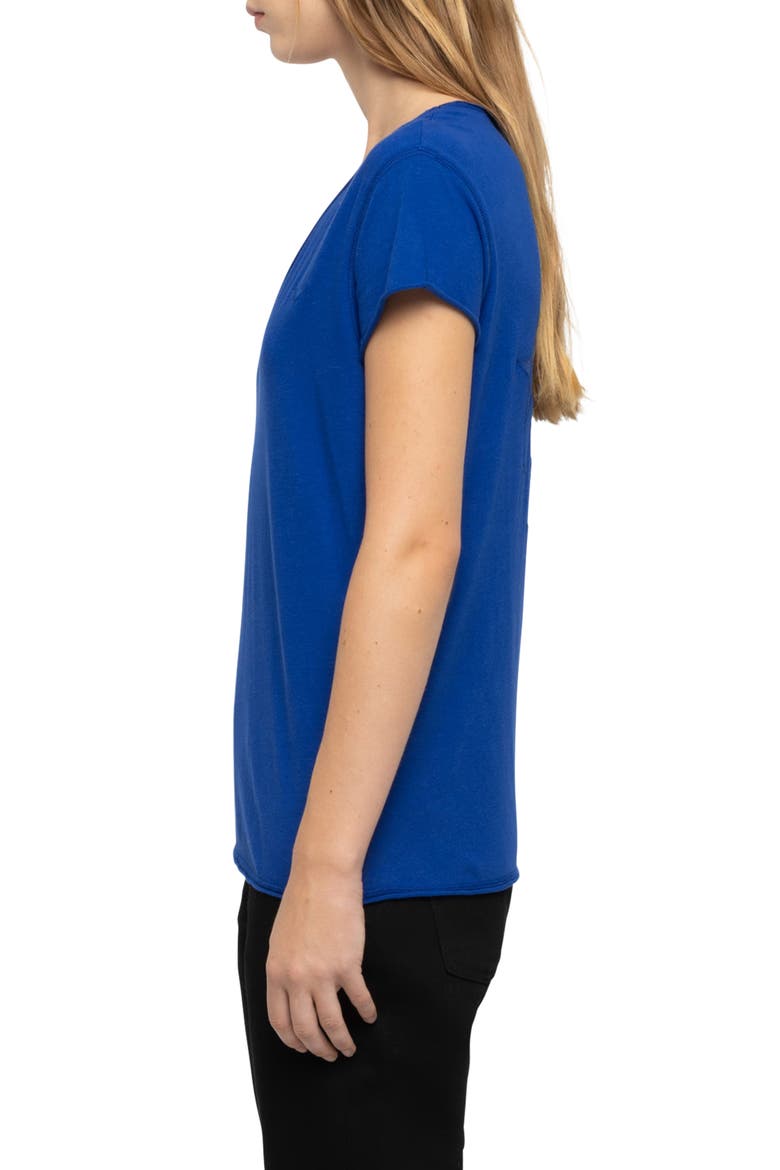 Story Fishnet Stars Cotton Tee, Alternate, color, ELECTRIC