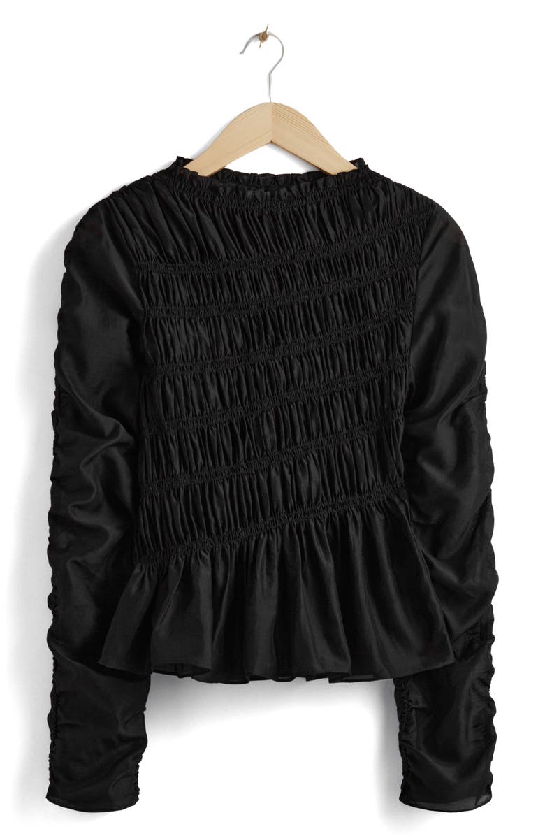 & Other Stories Smock Long Sleeve Top, Alternate, color,