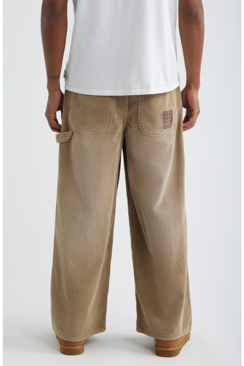 Corduroy Carpenter Pants, Alternate, color, BROWN