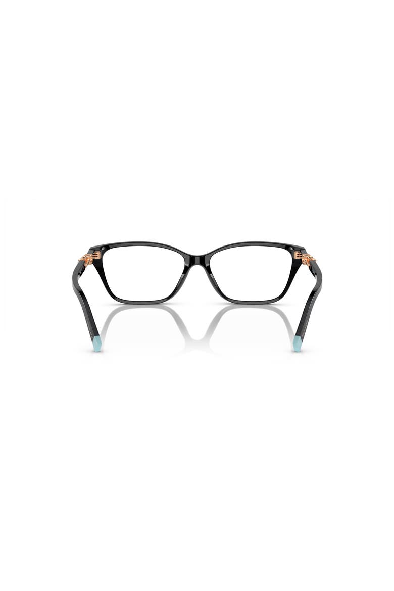 53mm Rectangle optical glasses, Alternate, color, Black