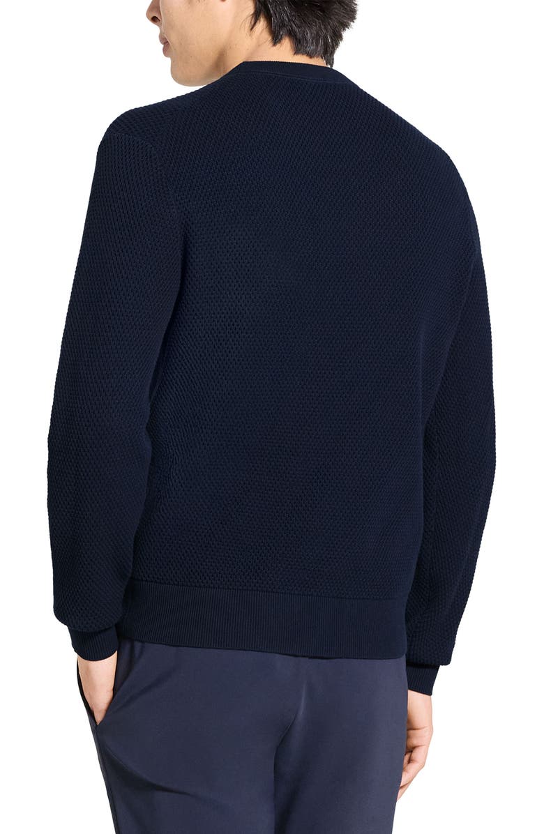 Theory Myhlo Texture Sweatshirt, Alternate, color, Baltic - Xhx