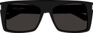 Saint Laurent Vitti 58mm Square Sunglasses