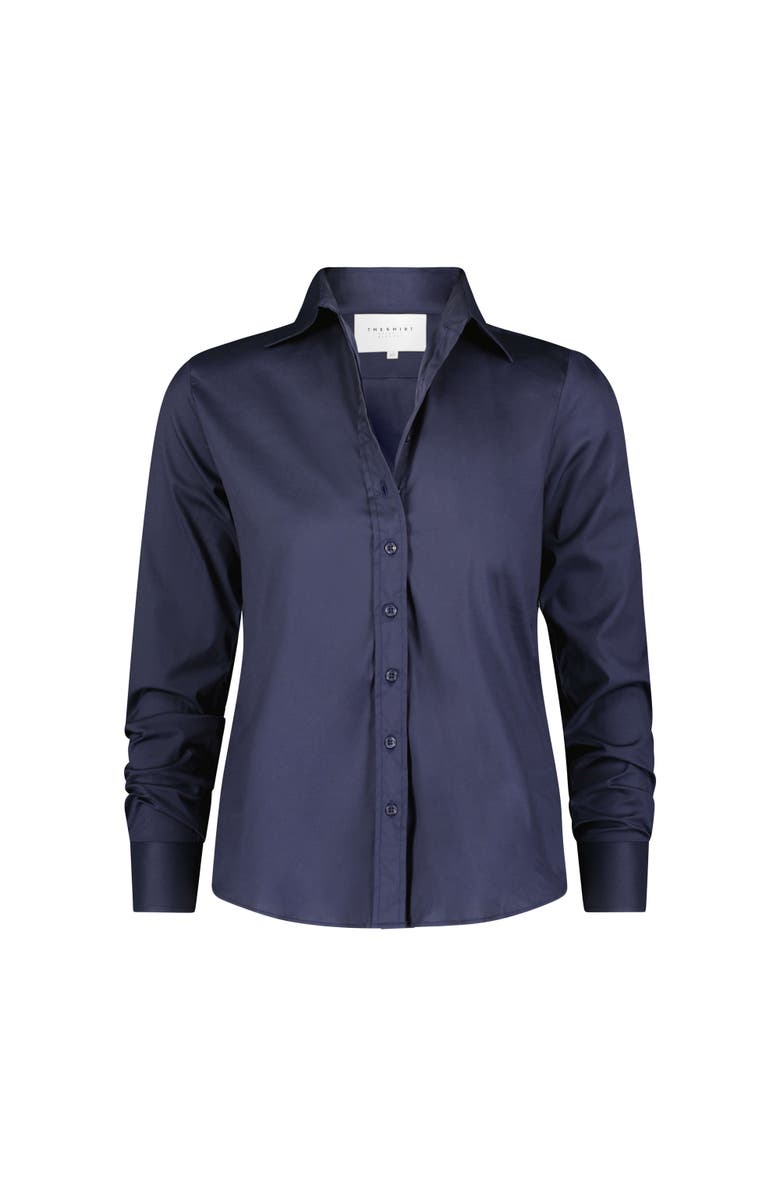 The Shirt by Rochelle Behrens The Icon Shirt, Alternate, color, Dark Navy