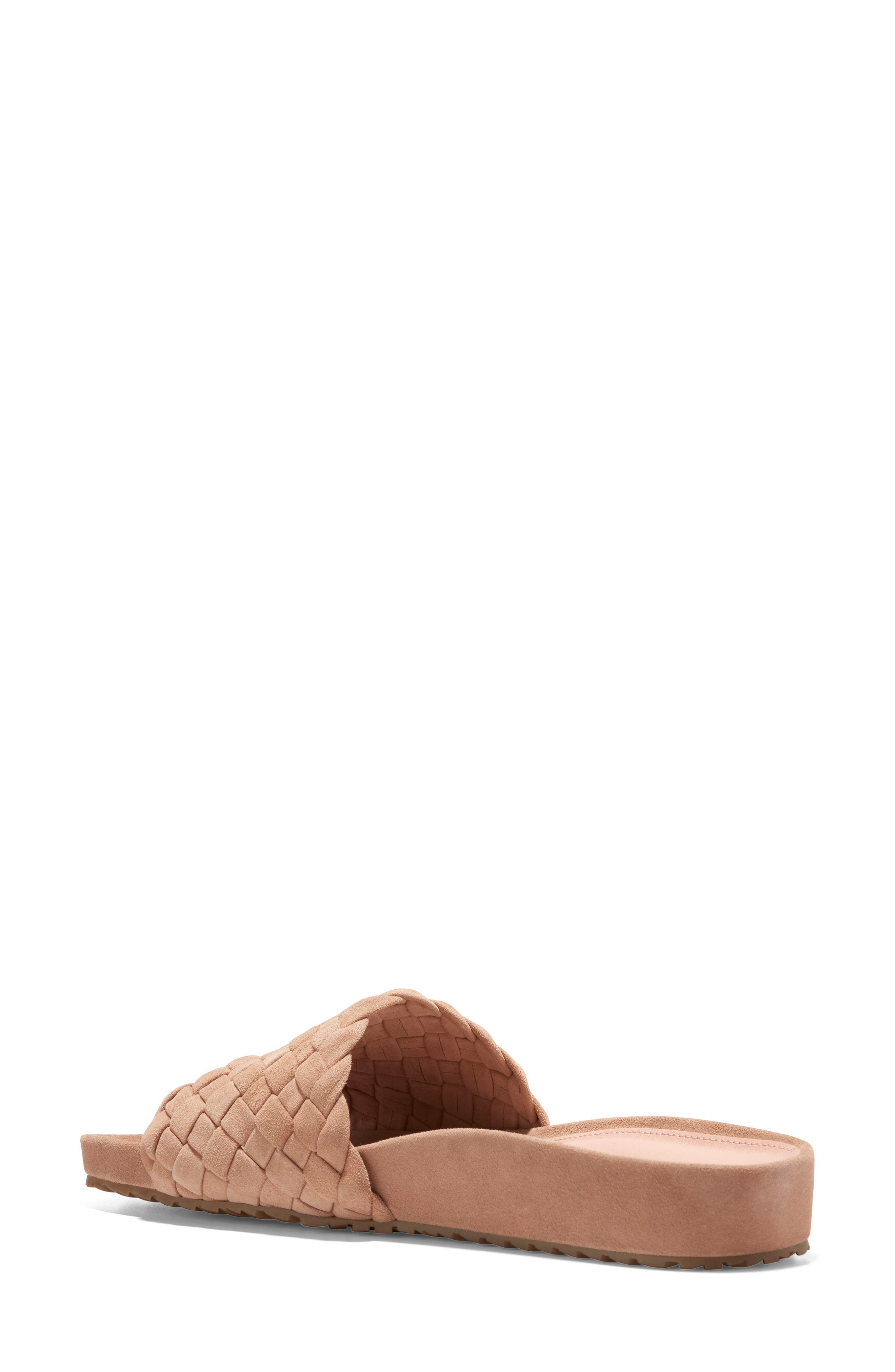 Mojave Slide Sandal, Alternate, color, BLUSH TAN SDE