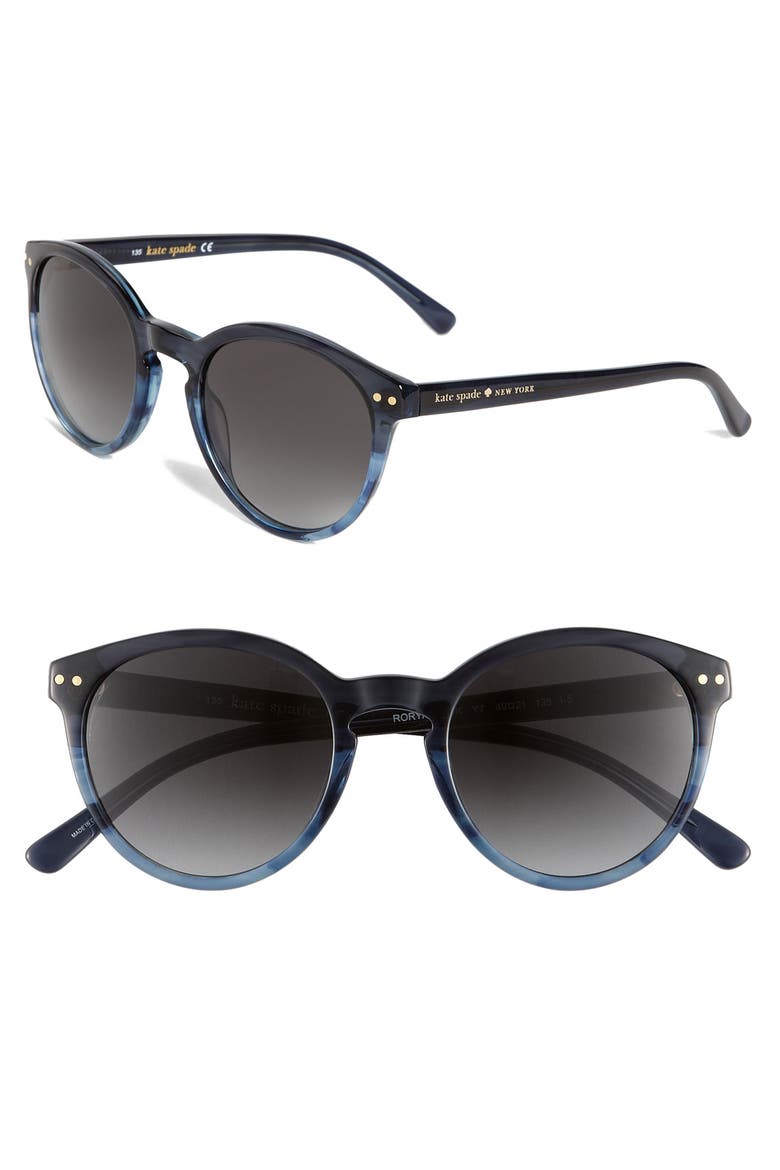 retro sunglasses, Main, color, BLUE FADE