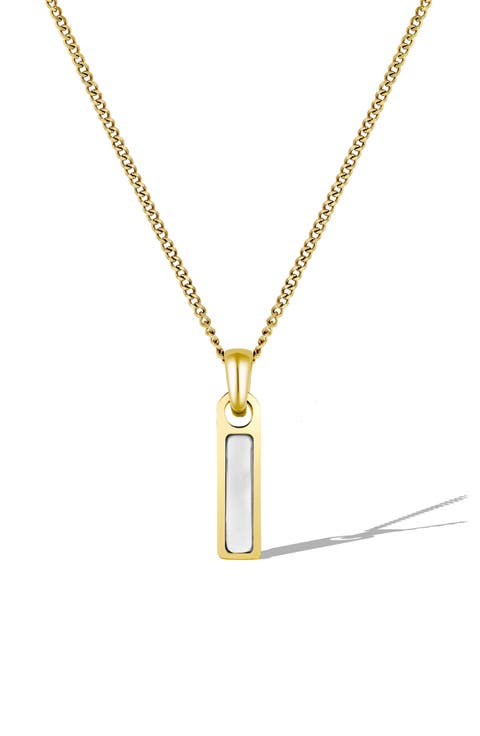 Men's Birthstone Pendant Necklace