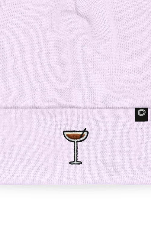 Dalix Espresso Martini Beanie Cap In Purple