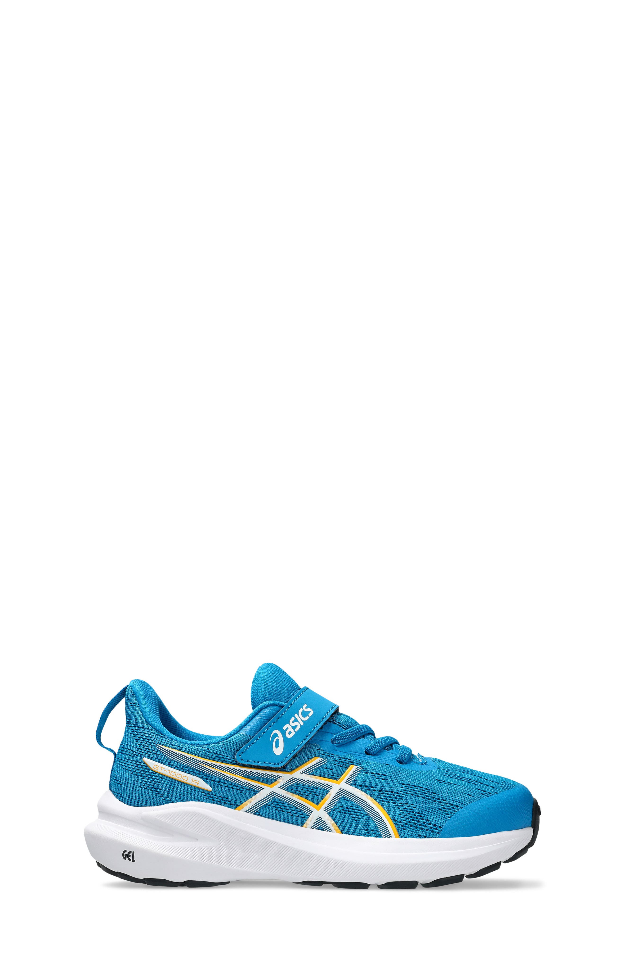ASICS<sup>®</sup> Kids' GT-1000 13 Running Sneaker, Alternate, color, Aegean Blue/ Yamabuki