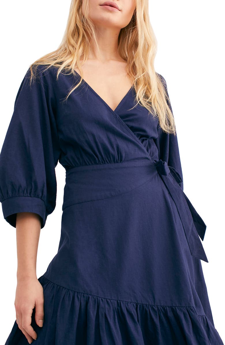 Free People Endless Summer by Free People Don't Mind If I Do Midi Dress, Alternate, color, 