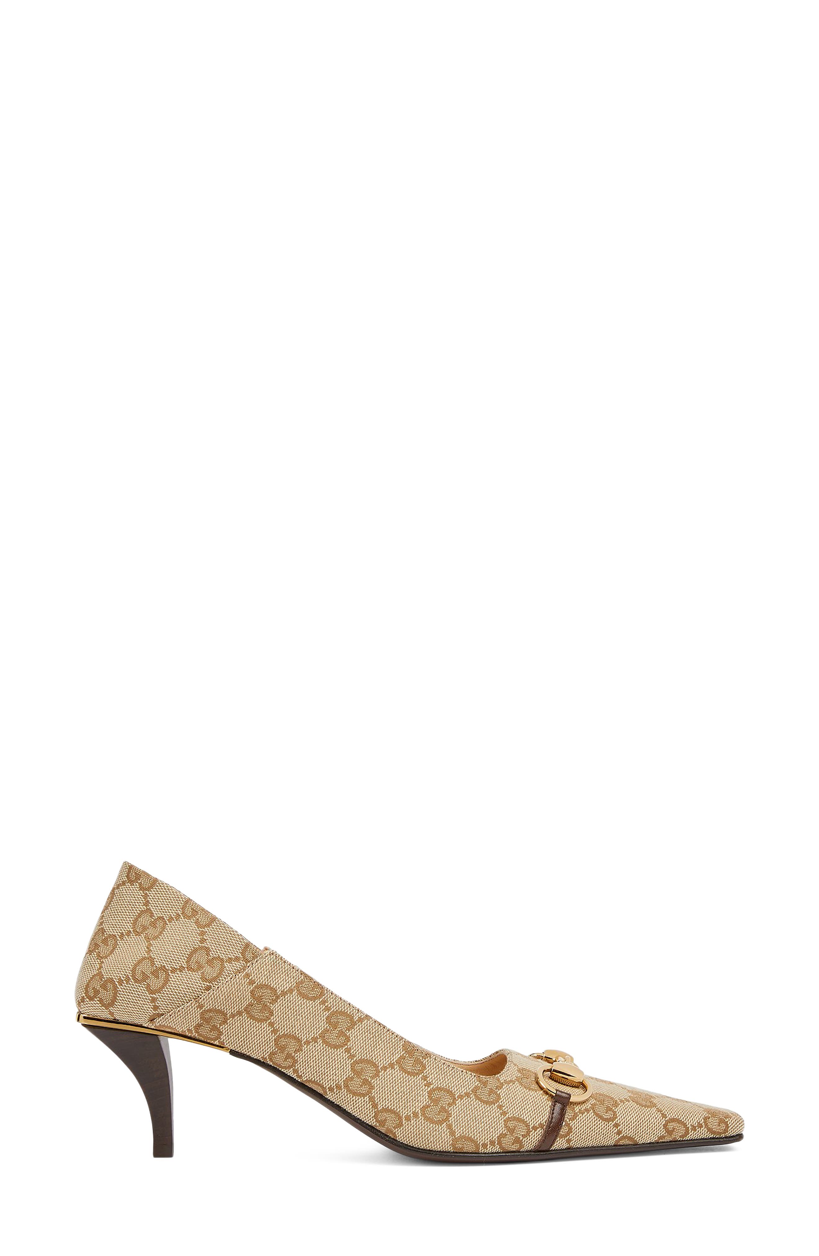 Vittoria Convertible GG Pump, Alternate, color, OFF WHITE/ BEIGE