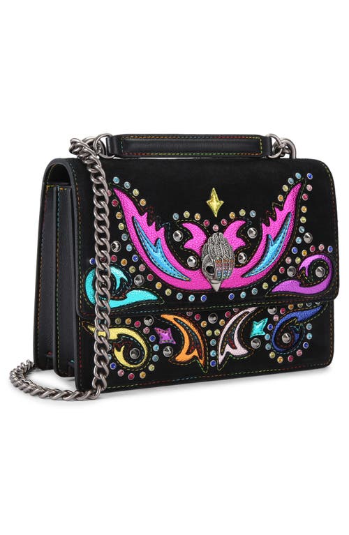 Kurt Geiger London Shoreditch Western Leather Crossbody Bag In Multi