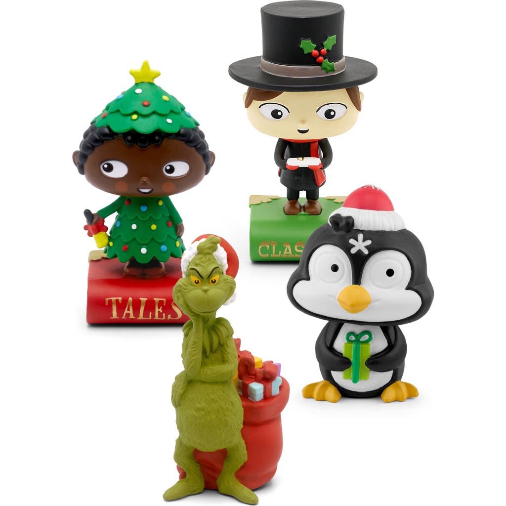 tonies 4-Pack Holiday Collection Tonie Audio Character Bundle in Multicolor at Nordstrom