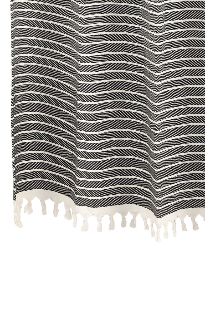 Olive & Linen Cloud Soft Shower Curtain, Alternate, color, 