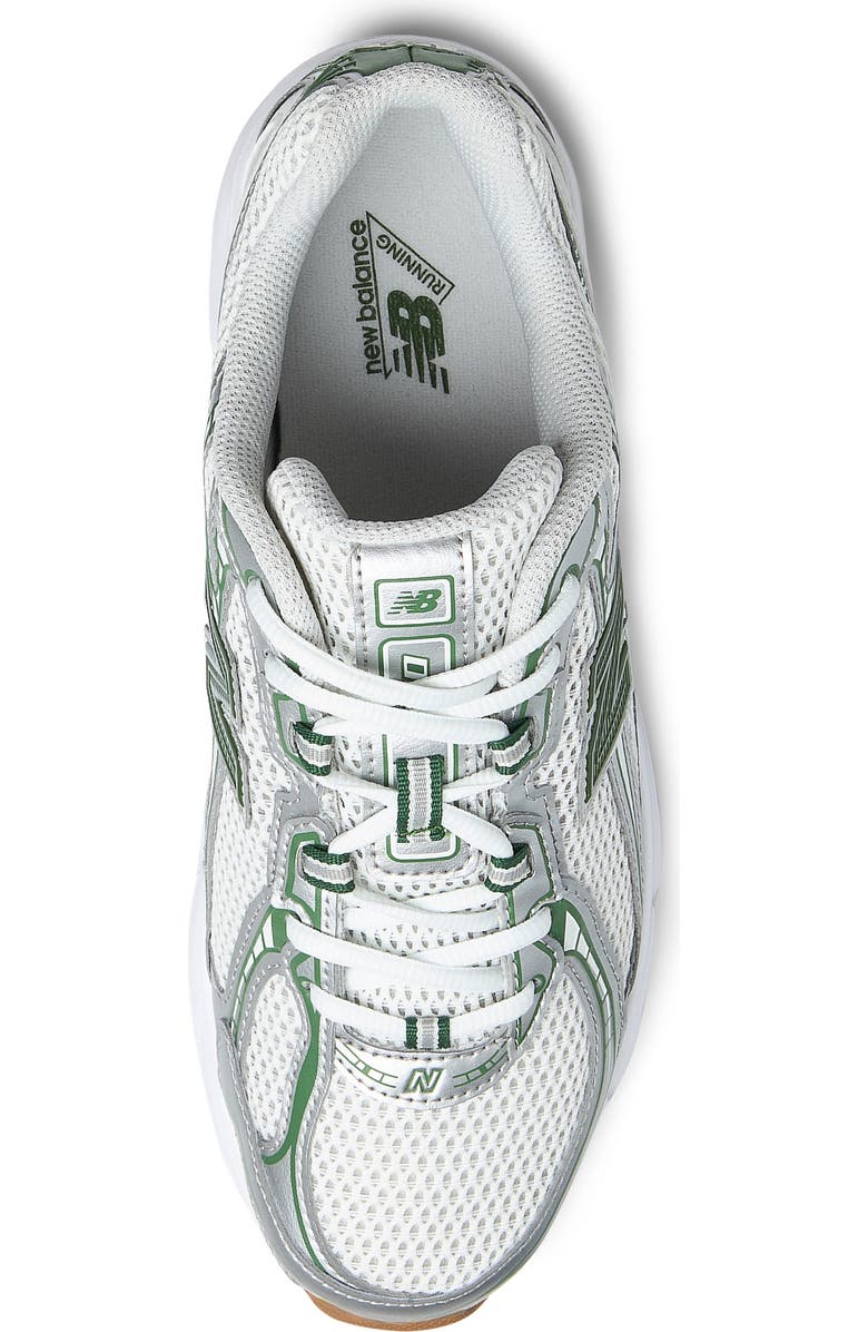 New Balance Gender Inclusive 740 Sneaker, Alternate, color, Grey Matter/ Dark Alpine Green