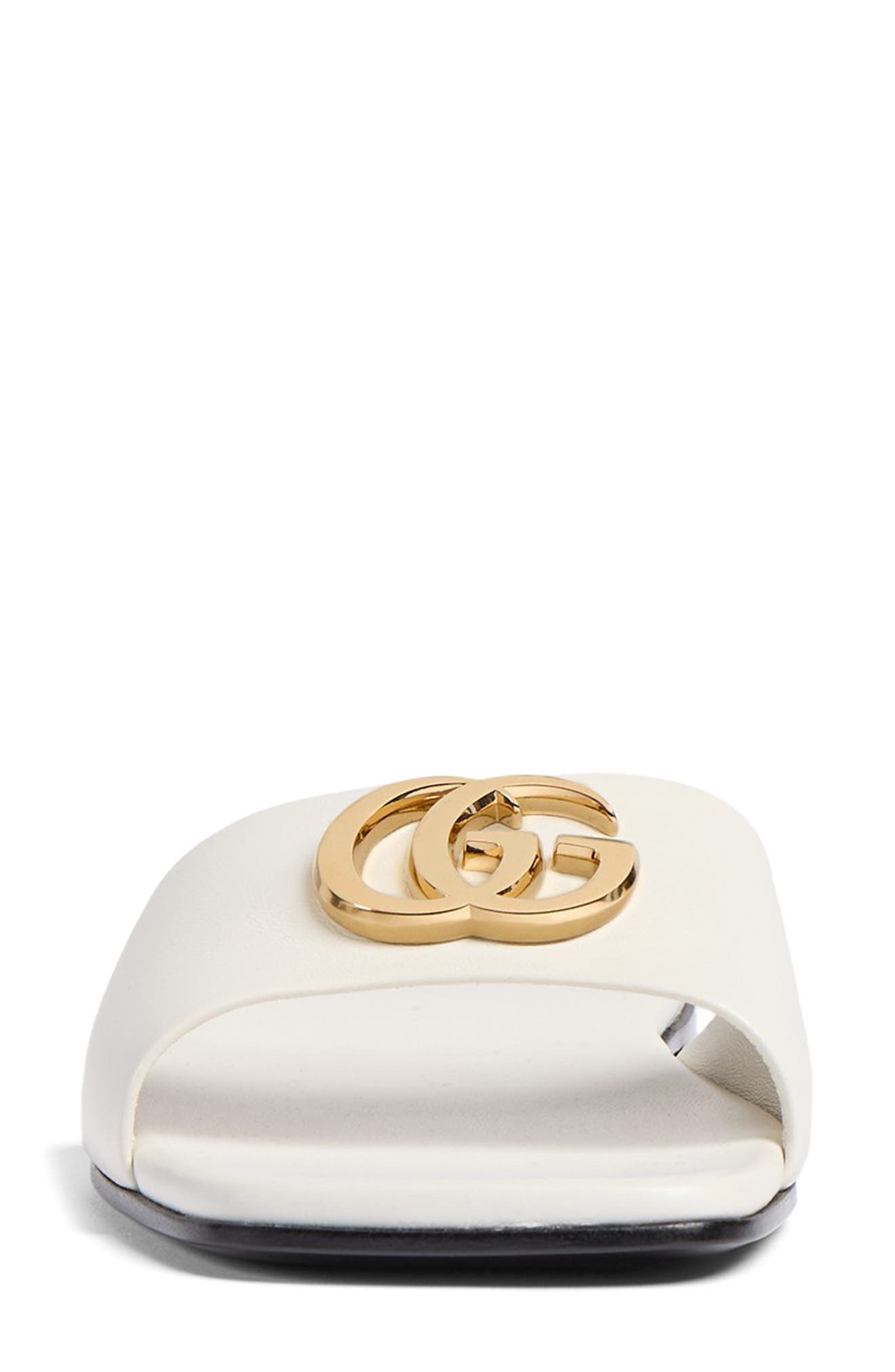 Interlocking-G Slide Sandal, Alternate, color, IVORY