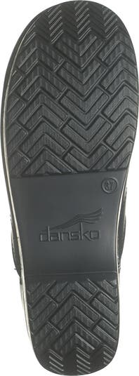 Professional Black Leather Clog