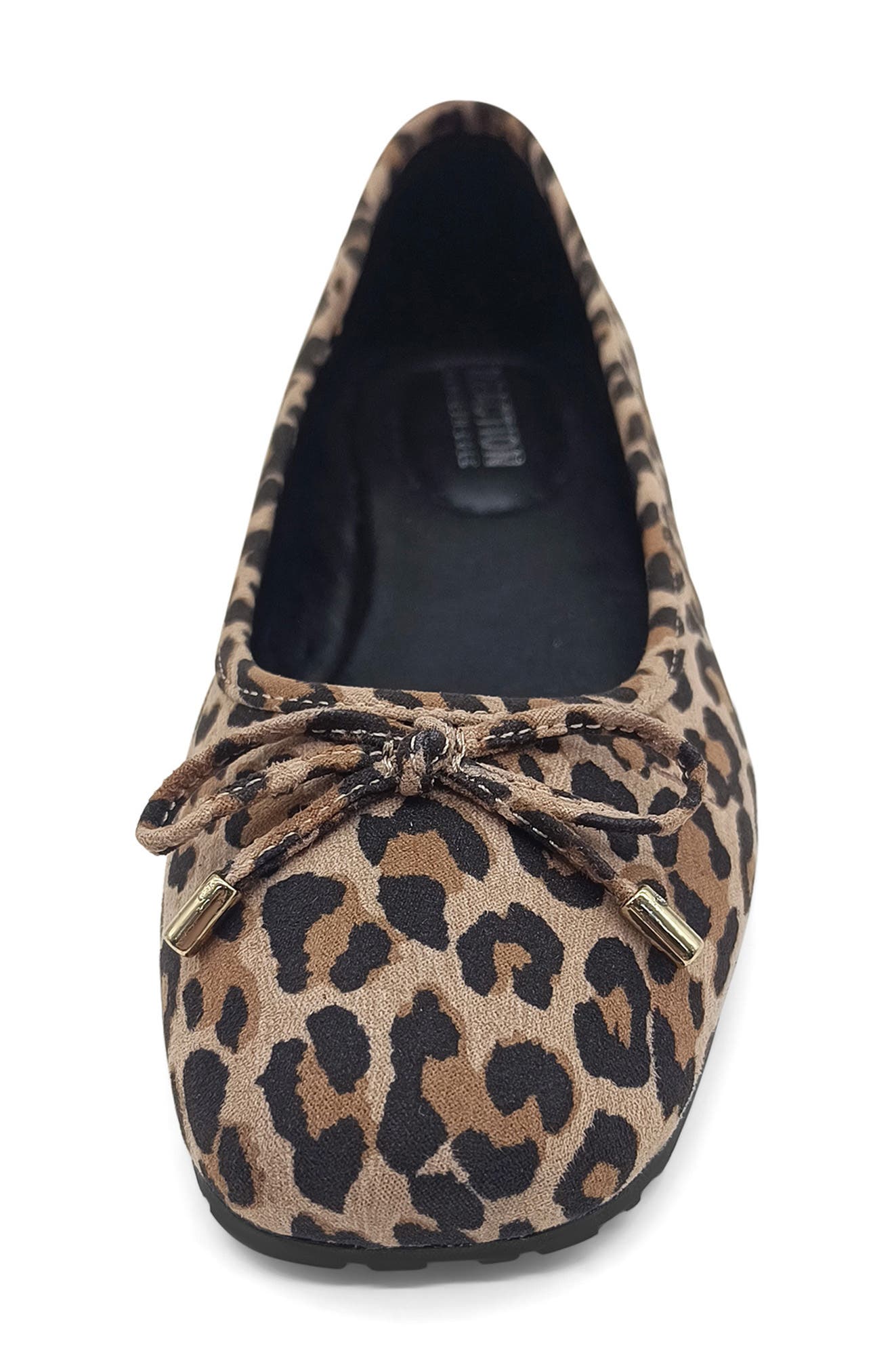 Elstree Ballet Flat, Alternate, color, LEOPARD MICRO