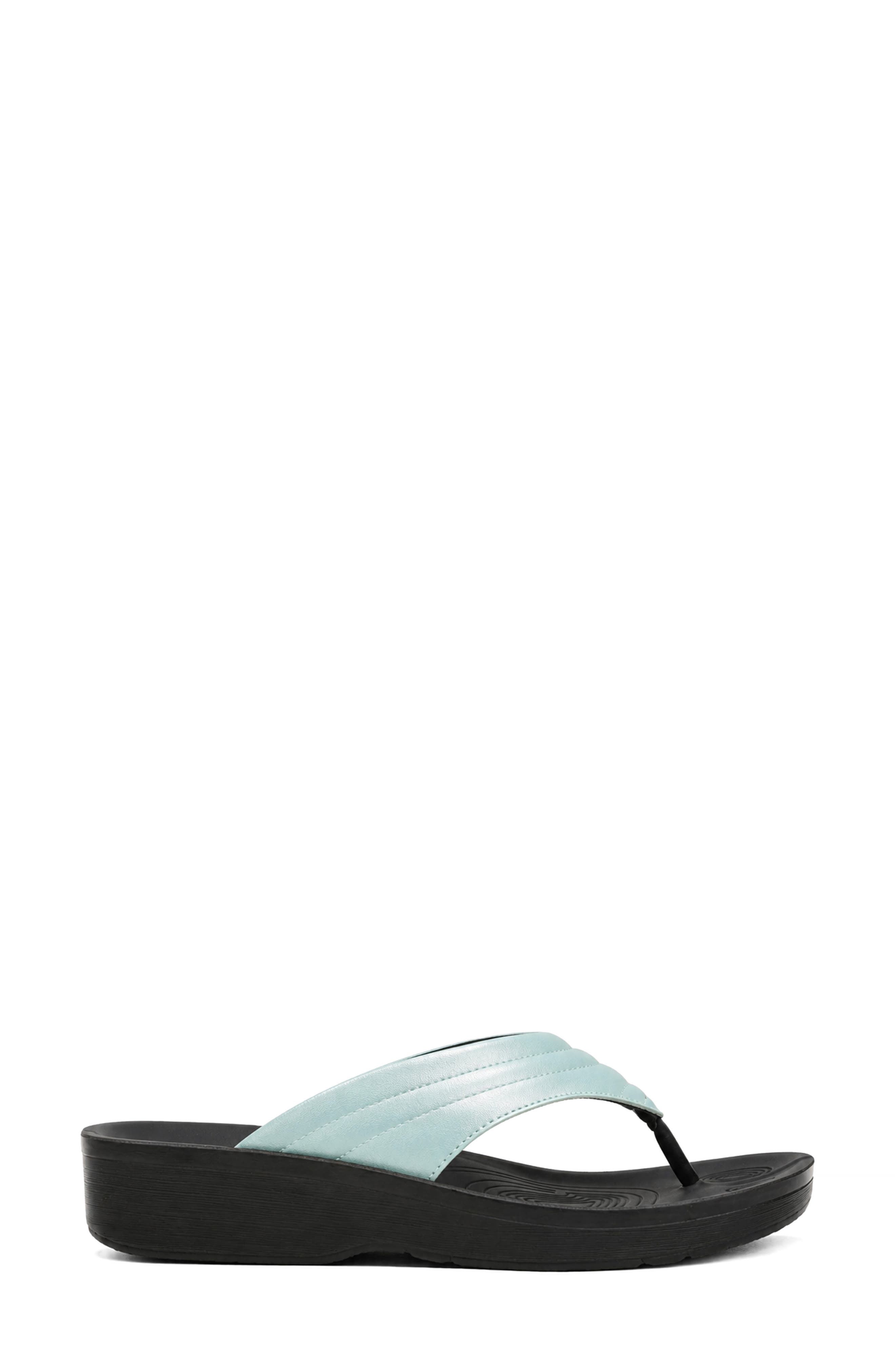 Mairin Flip Flop, Alternate, color, BLUE