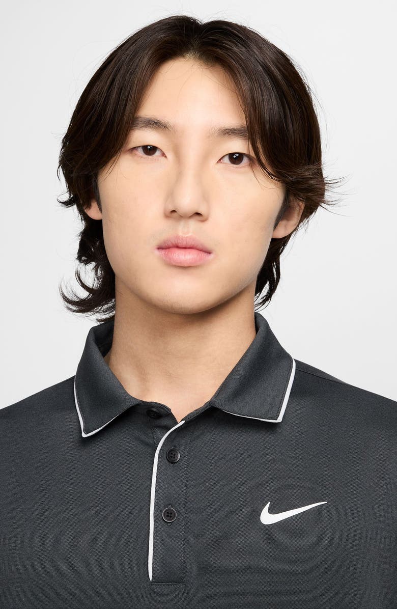 Nike Golf Dri-FIT Tour Tipped Piqué Golf Polo, Alternate, color,