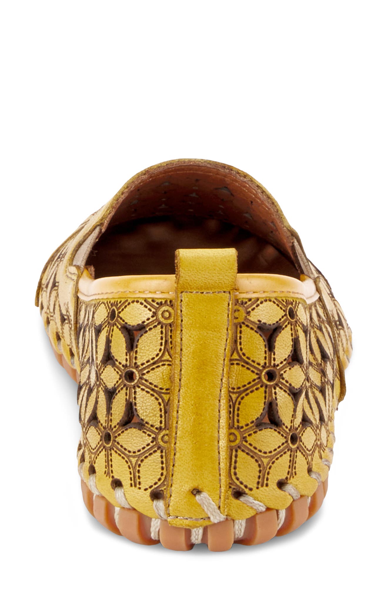 Flowerflow Slide Sandal, Alternate, color, YELLOW