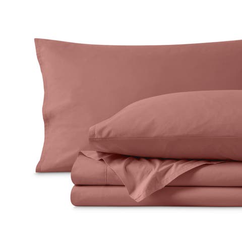 100% Organic Cotton Percale Cooling Sheet Set