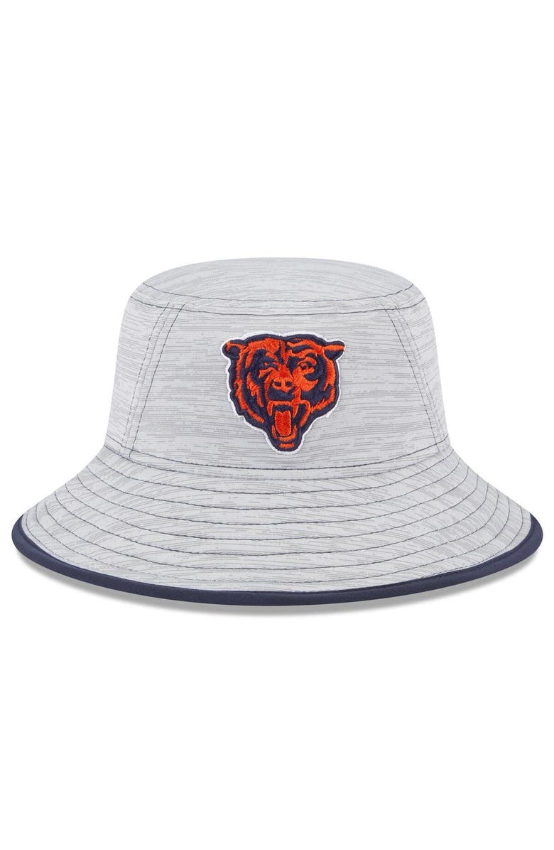 New Era Men's New Era Gray Chicago Bears Game Bucket Hat, Main, color, 
